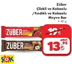 ZÜBER ÇİLEKLİ VE KAKAOLU /FINDIKLI VE KAKAOLU MEYVE BAR ZÜBER ÇİLEKLİ VE KAKAOLU /FINDIKLI VE KAKAOLU MEYVE BAR